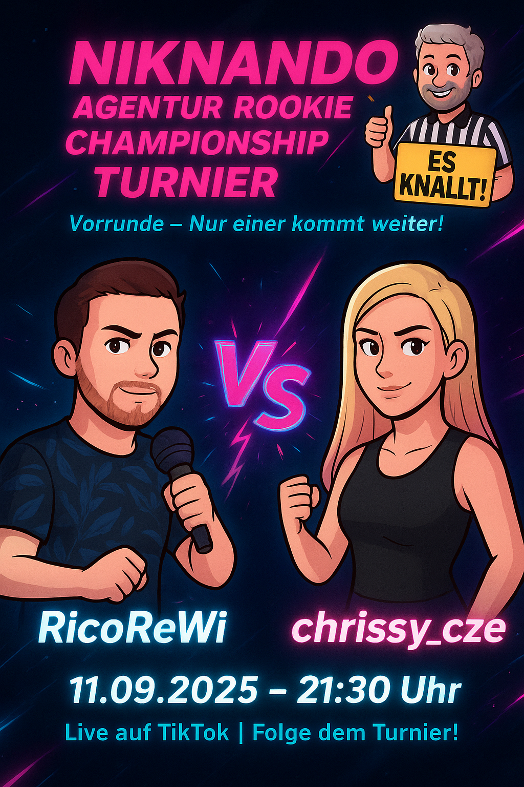 Niknando Agentur Rookie Championship Turnier